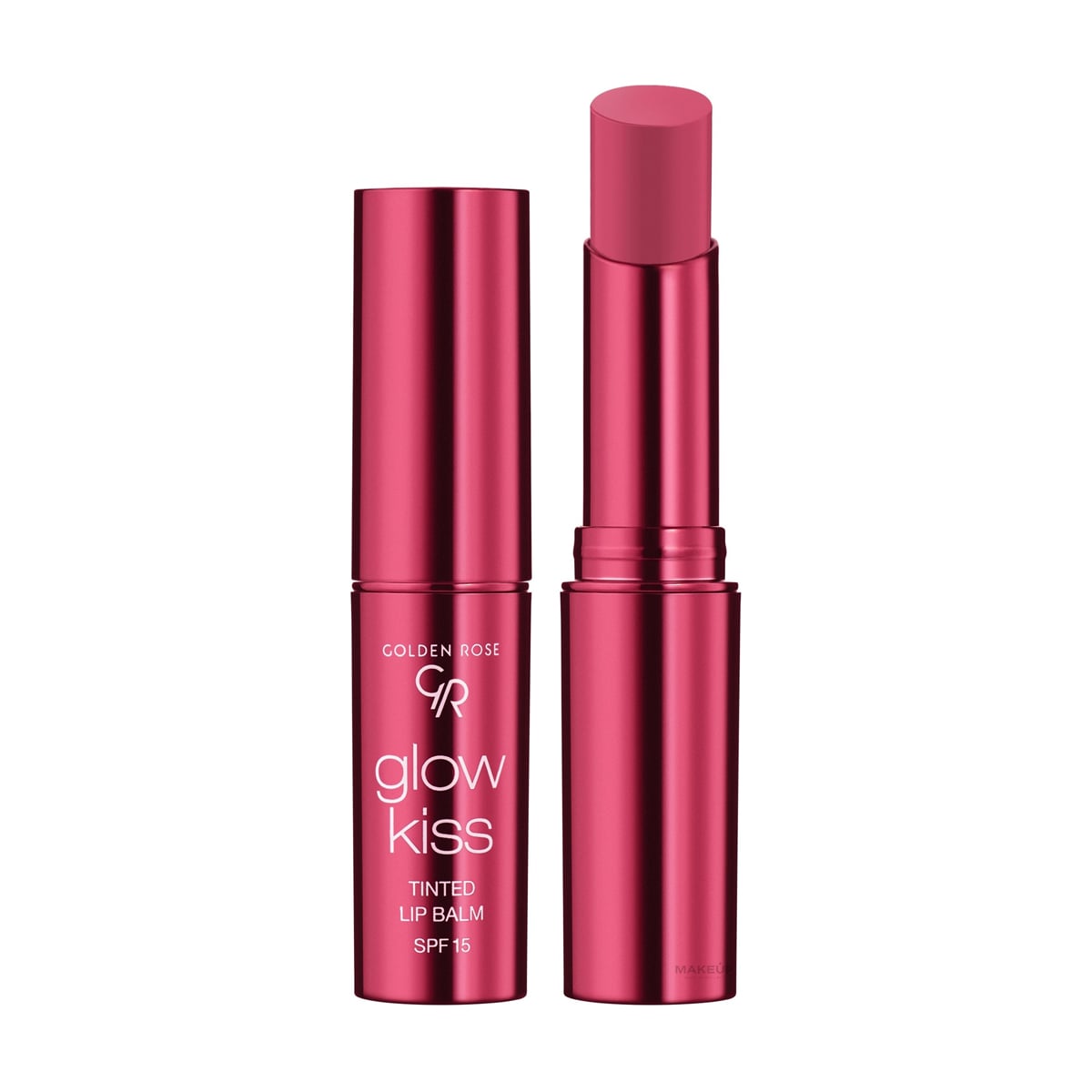Бальзам для губ Golden Rose Glow Kiss Tinted Lip Balm SPF 15, 03 Berry Pink, 3 г